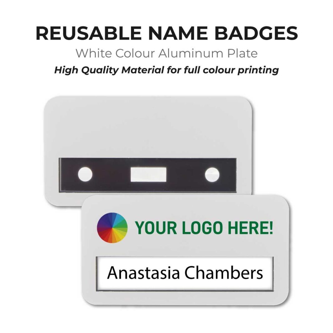Reusable Id Badges